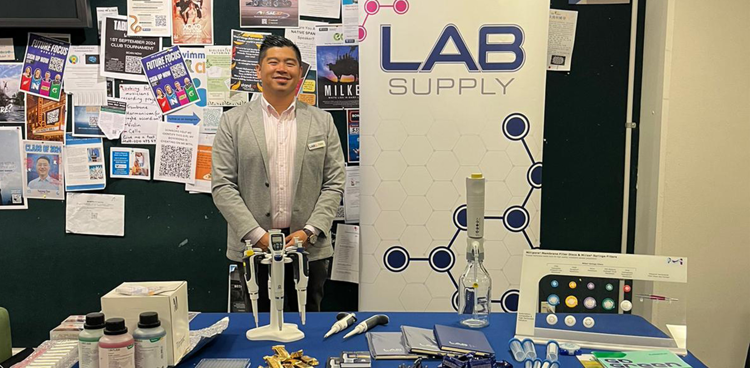 Lab Supply: Gold Sponsors of The School of Biological Sciences Showcase